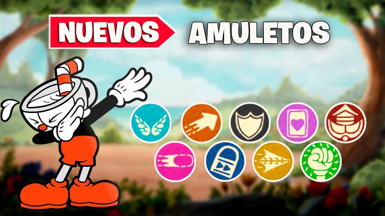 Cuphead Pero Con NUEVOS AMULETOS