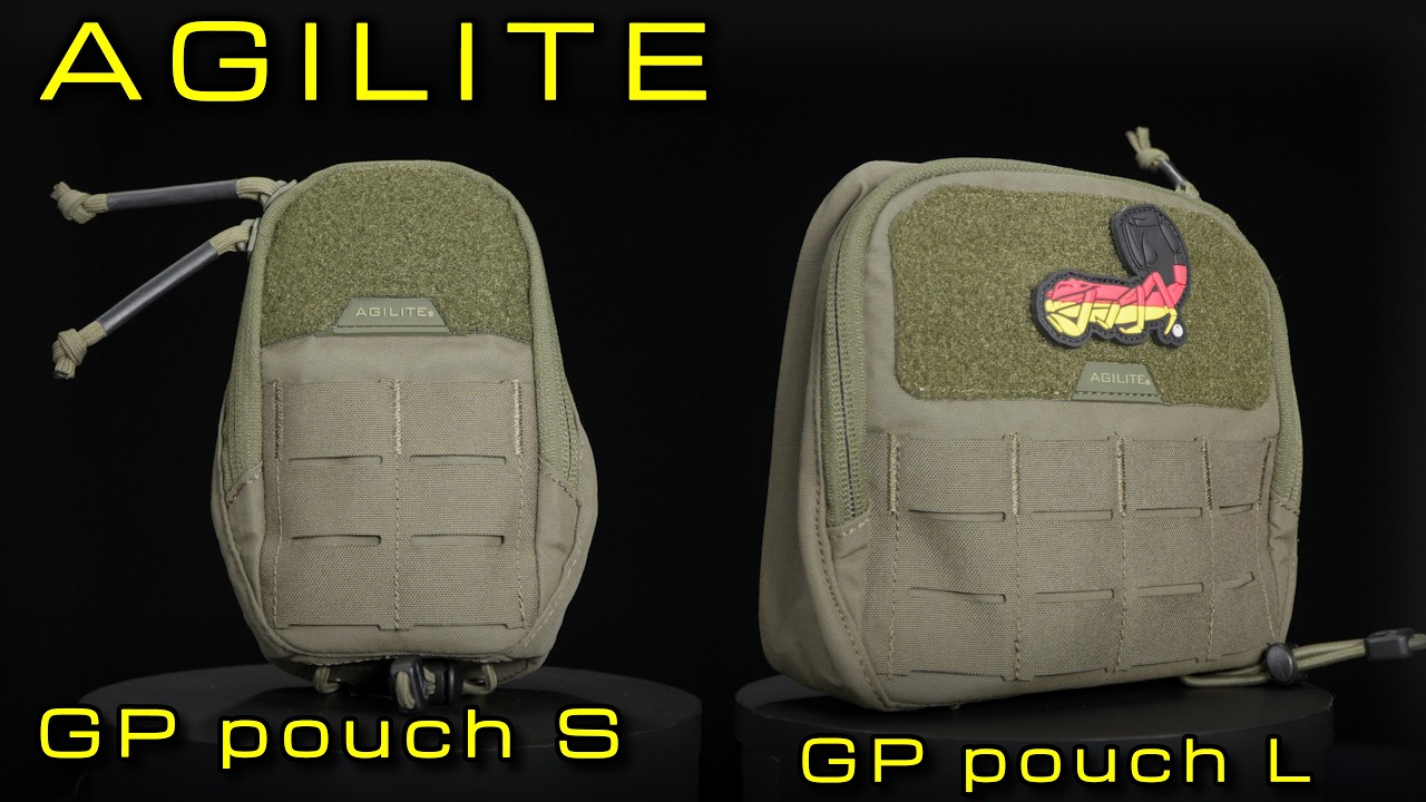 Agilite GP Pouches  - innovativer Stauraum f&uuml;r Ausr&uuml;stung