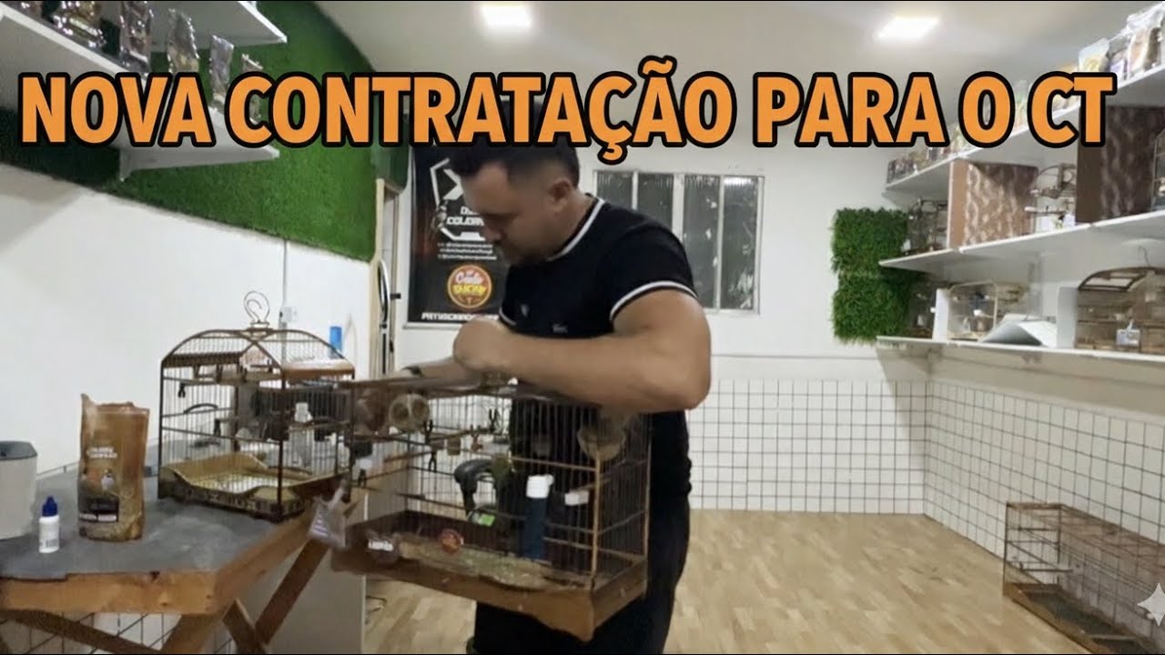 A NOVA CONTRATAÇÃO CHEGOU NO CRIATORIO - COLEIRO PRA CRUZAR