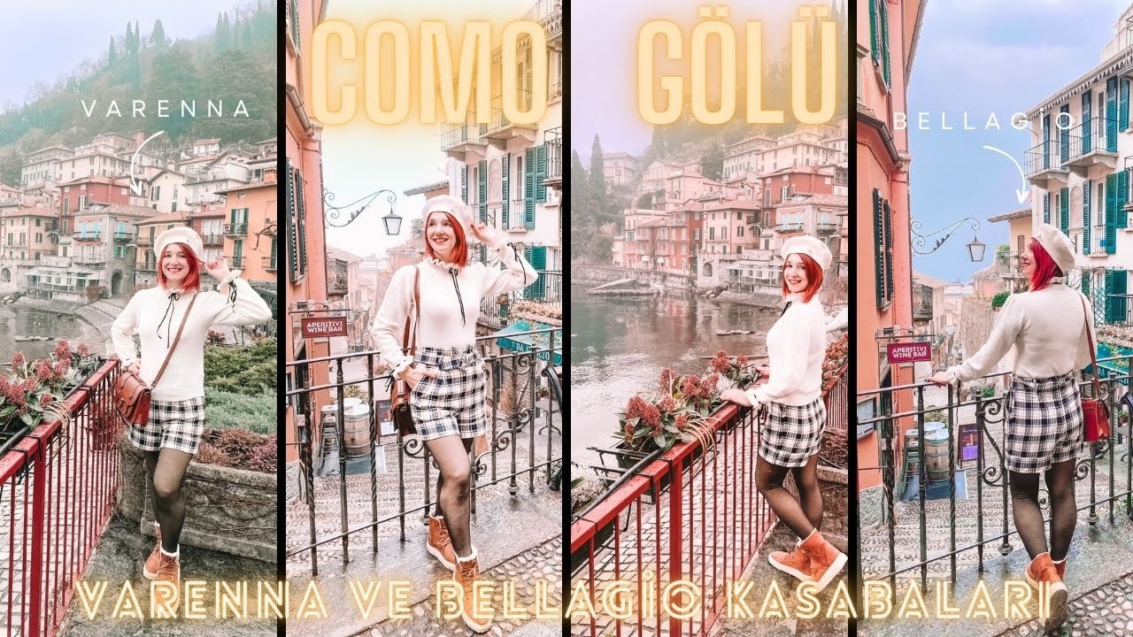Hollywood Ünlüleri Yaşıyor ! Como Gölü ;  Varenna ve Bellagio Kasabaları
