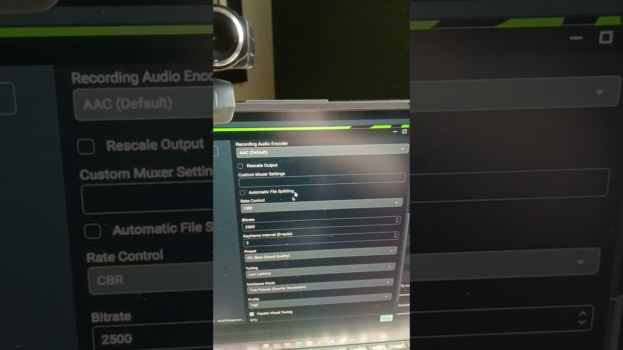 Best Recording Settings on Streamlabs OBS! #streamlabs #tutorial #shorts