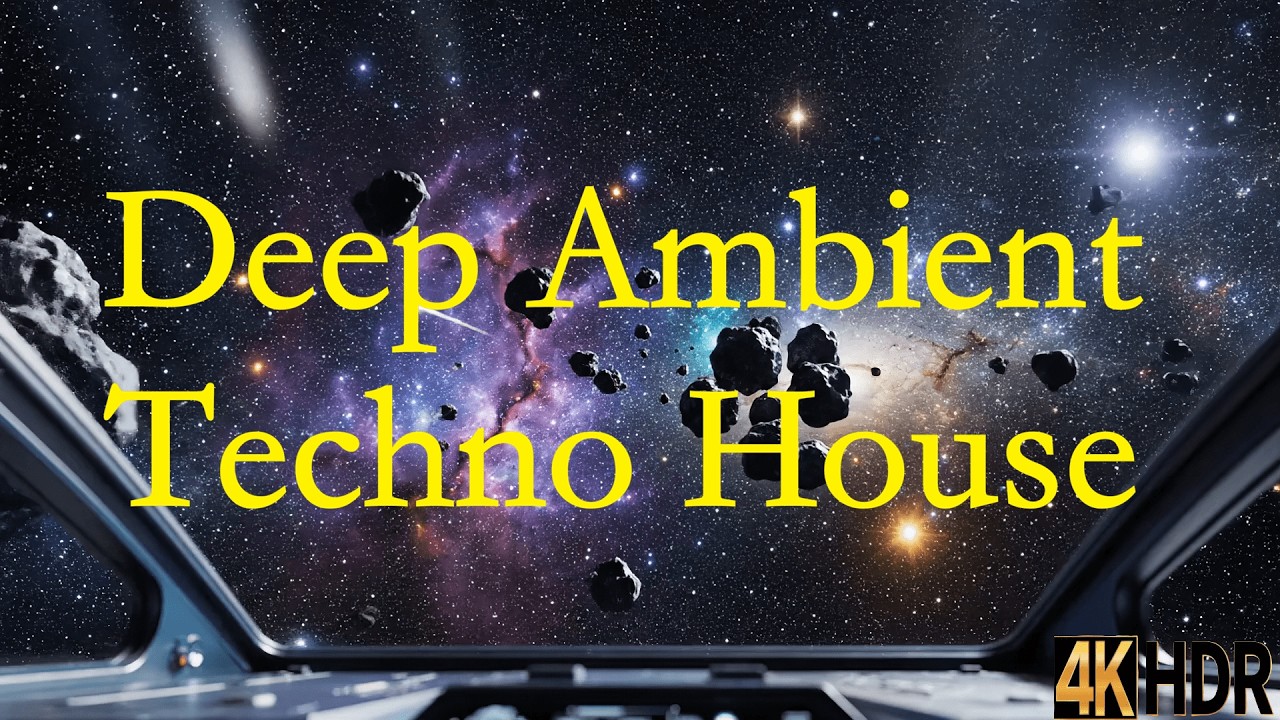Night Drive Across the Universe. Deep Ambient Techno House