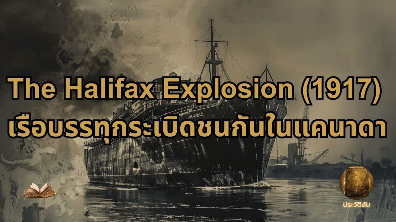 ระเบิดฮาลิแฟกซ์ 1917 | เรือบรรทุกระเบิดชนกัน ทำลายครึ่งเมือง | ระเบิดใหญ่ที่สุดก่อนยุคนิวเคลียร์