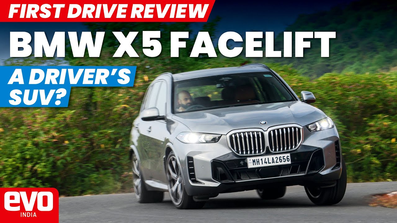 Рестайлинг BMW X5 | Внедорожник для водителя? | Первый тест-драйв | evo India