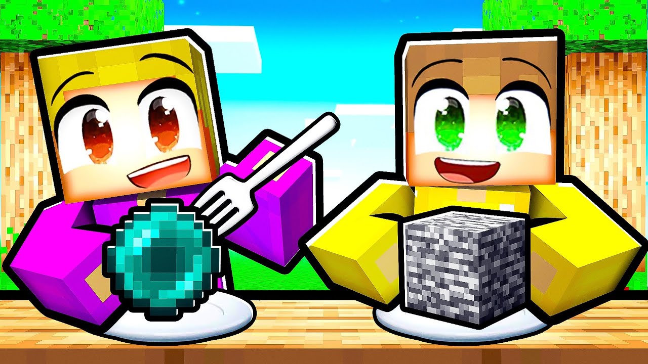 Minecraft Maar Je Kan Alles Eten!