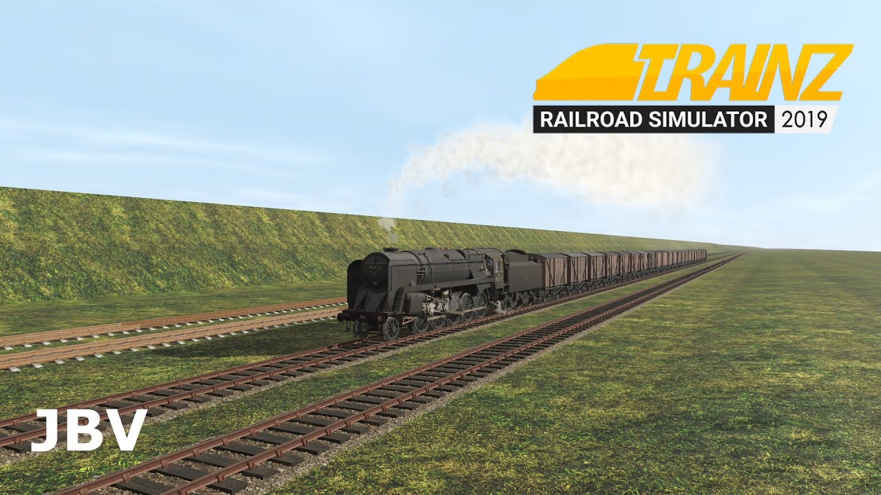 Preparing a train for a BR 9F on my test route - Trainz Railroad Simulator 2019
