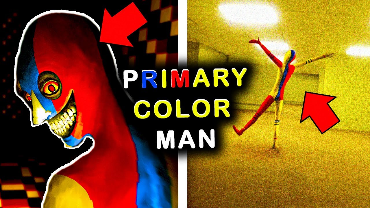 The SCARIEST Backrooms Entity EVER... | The 'Primary Color Man' explained