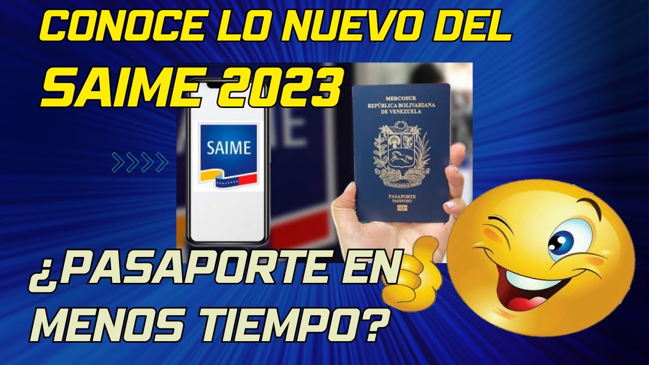 🥇como SACAR PASAPORTE en Venezuela 👉 Incluye TIPS IMPORTANTES👉 SAIME 2023 💥NUEVA PLATAFORMA Online