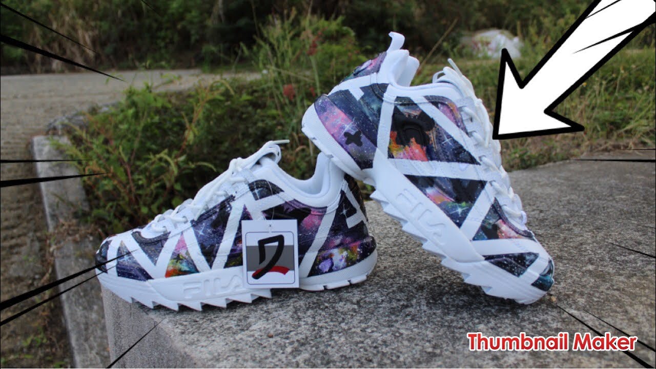 CUSTOMER BUTTERFLY GALAXY || FILA DISRUPTOR 2