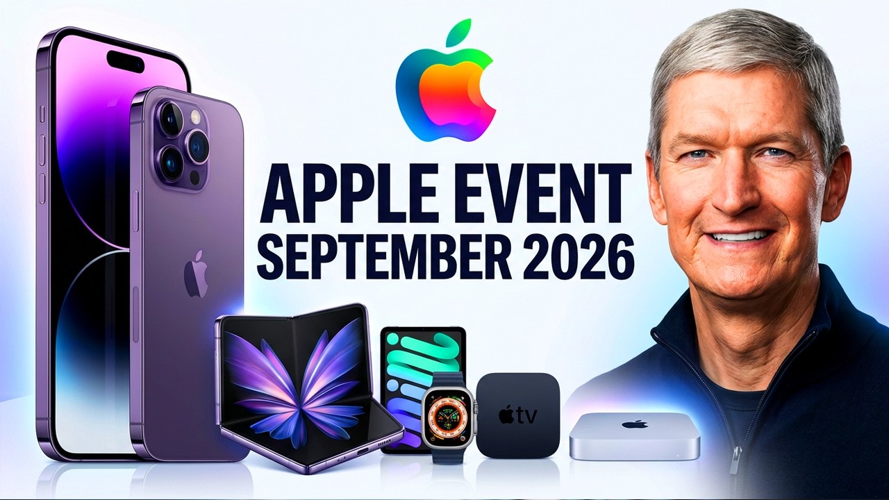 Apple September 2026 Event LEAKED! iPhone 18 Pro + iPhone Ultra + Apple TV Ultra!