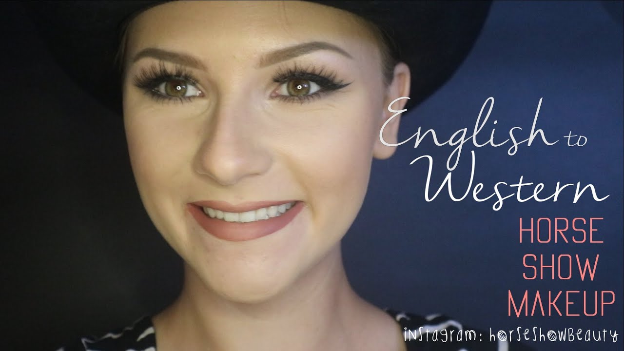 English to Western Horse Show Makeup (Naked 1 Palette)