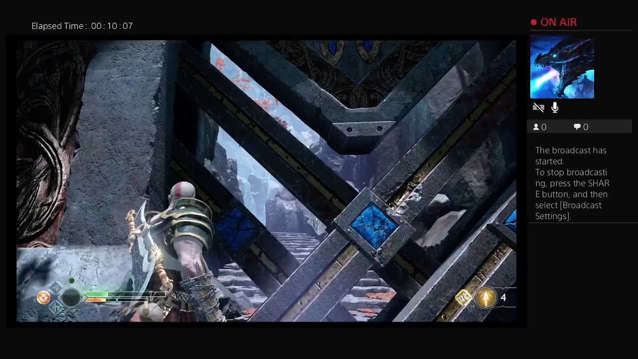 GOW Odin's hidden chamber near home