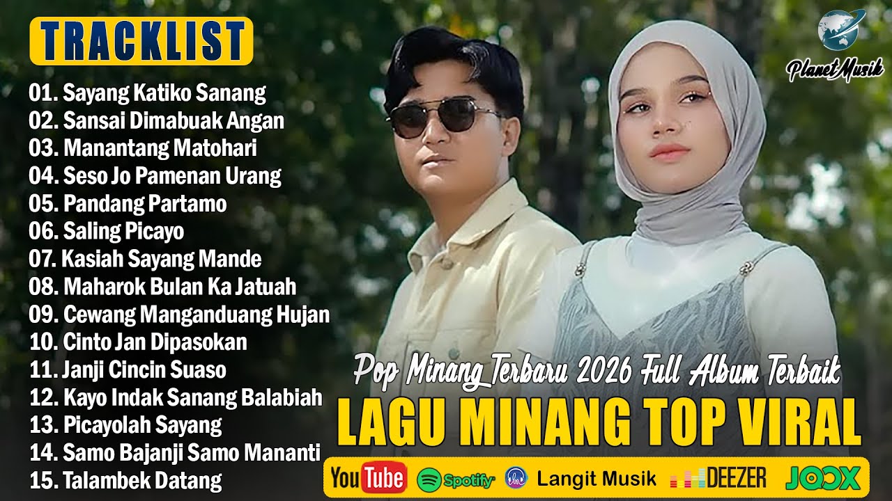 Lagu Minang Terbaru 2026 Enak Didengar Bikin Baper & Terbaik Sepanjang Masa - Tiktok 2026
