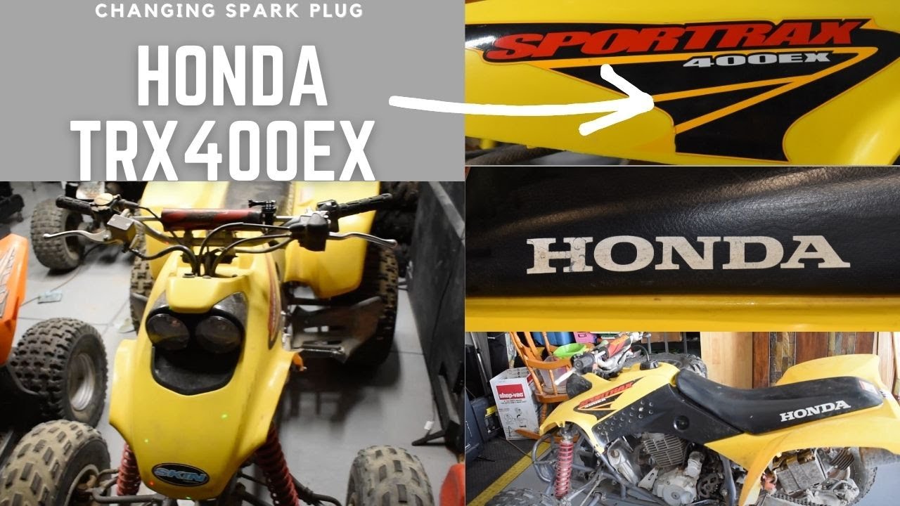 TRX400EX Spark plug ( part 2 )