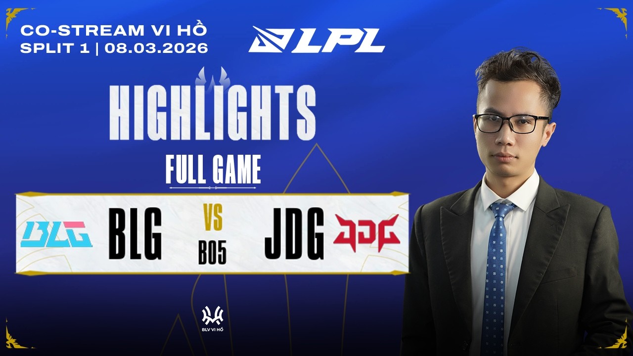 Highlights BLG vs JDG | Full Game | PLAYOFFS LPL 2026 - SPLIT 1 Final