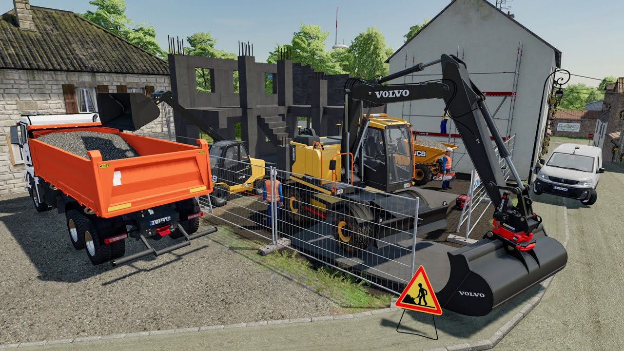 Démolition d'une maison et ramassage des débris | FS 22 travaux public