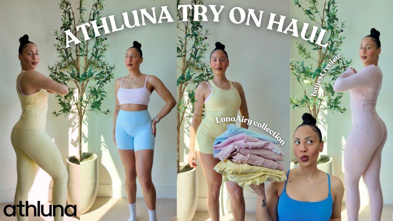 *ЧЕСТНЫЙ* Обзор покупок спортивной одежды Athluna | Недорогая весенняя коллекция спортивной одежд...