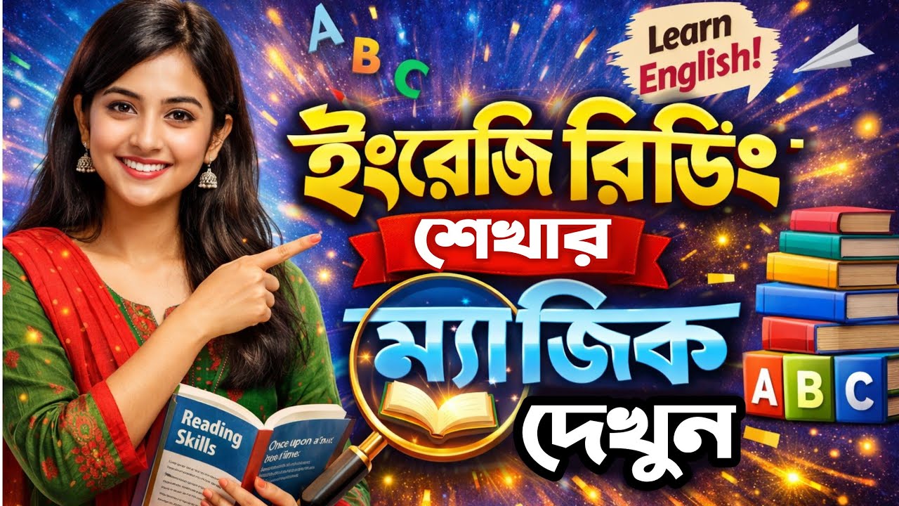 ইংরেজি রিডিং শেখার ম্যাজিক দেখুন | Learn English Words Using Bengali Letters | Easy & Smart Trick 
