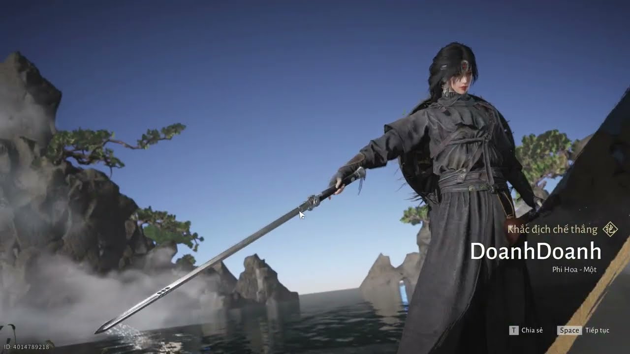 Lật kèo bằng 1 combo của Cửu Kiếm+Cửu thương PVP rank Legend 2500-Where Winds Meet.