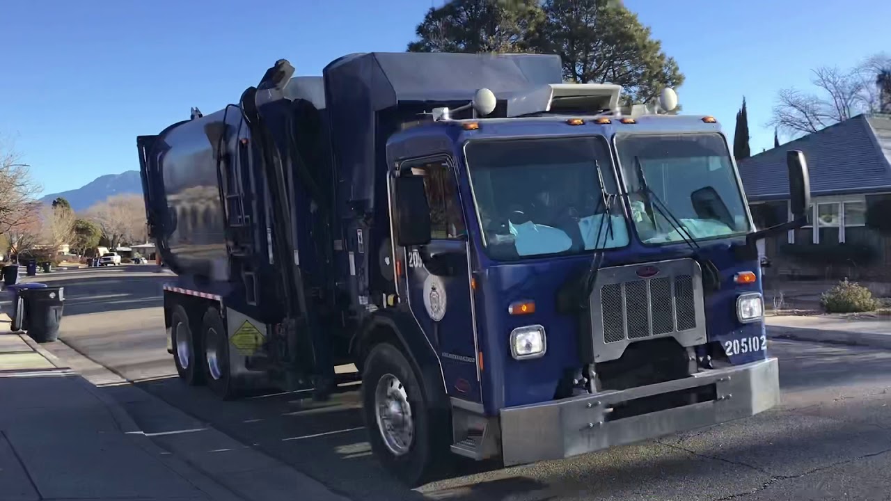 CABQ SWMD Peterbilt 520 Amrep N3 Garbage Truck