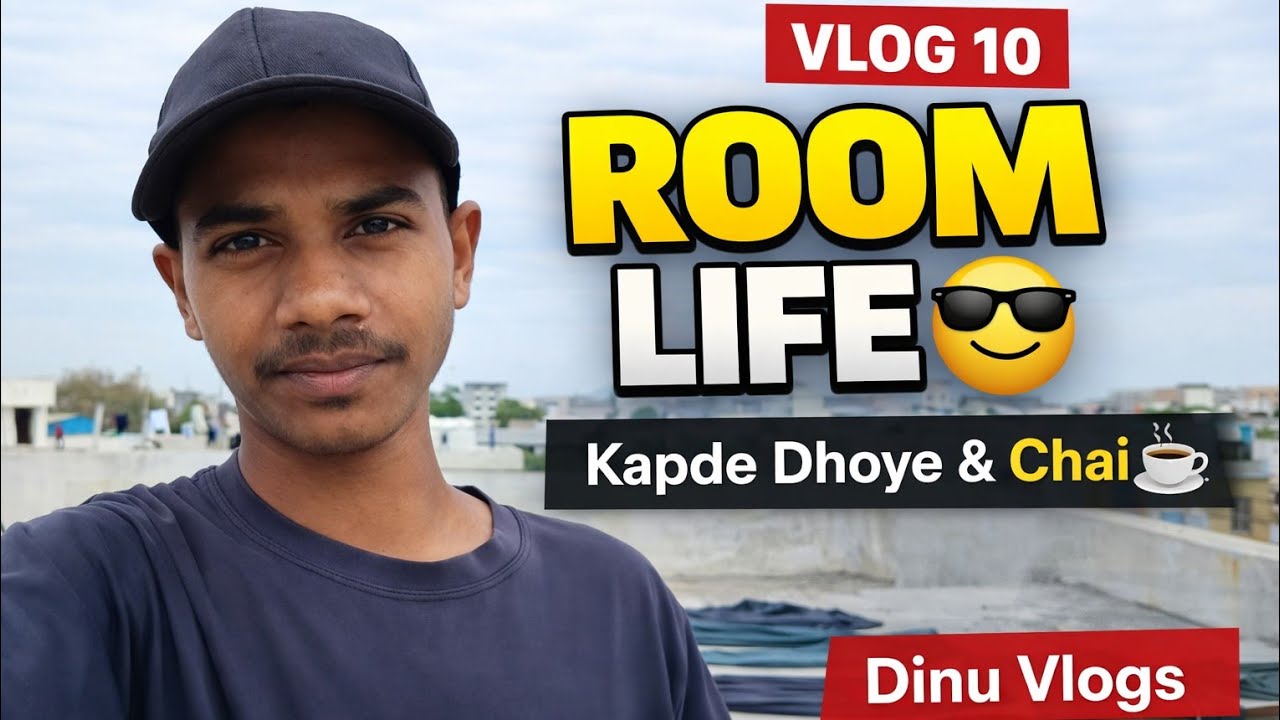 Ghar Se Door Room Life 😍 | Kapde Dhona & Chai