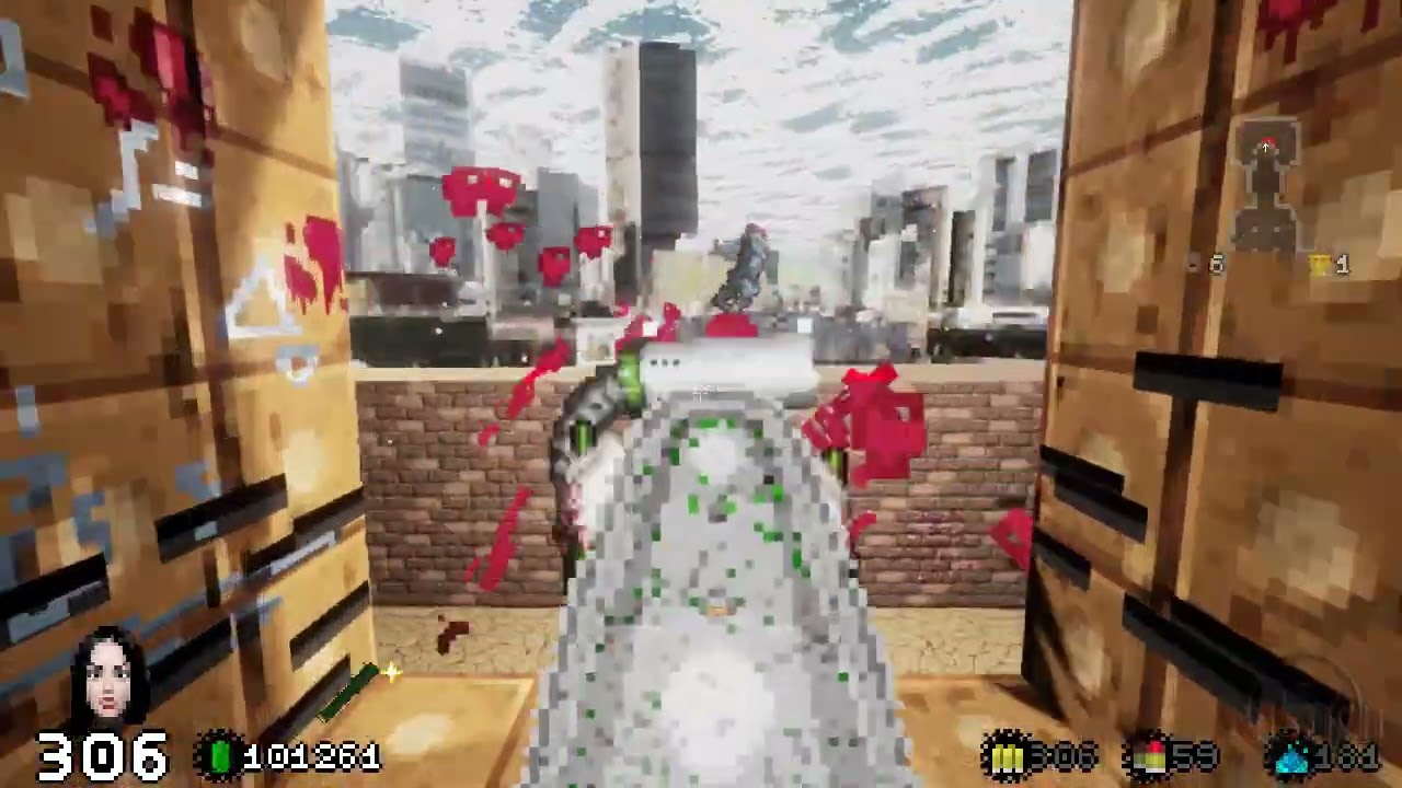 Nightmare Reaper - Hangarmageddon: 10 rounds of Arena E1M1 Doom recreation