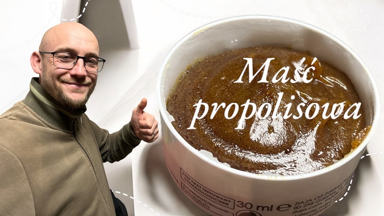 Maść propolisowa - jak samemu zrobić maść z kitu pszczelego