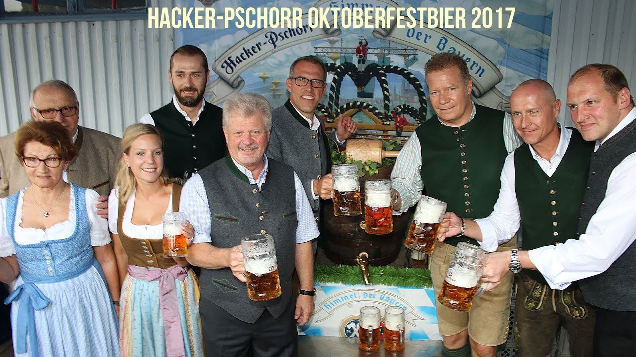 Oktoberfest 2017: Hacker-Pschorr Bierprobe im Alten Eiswerk der Brauerei