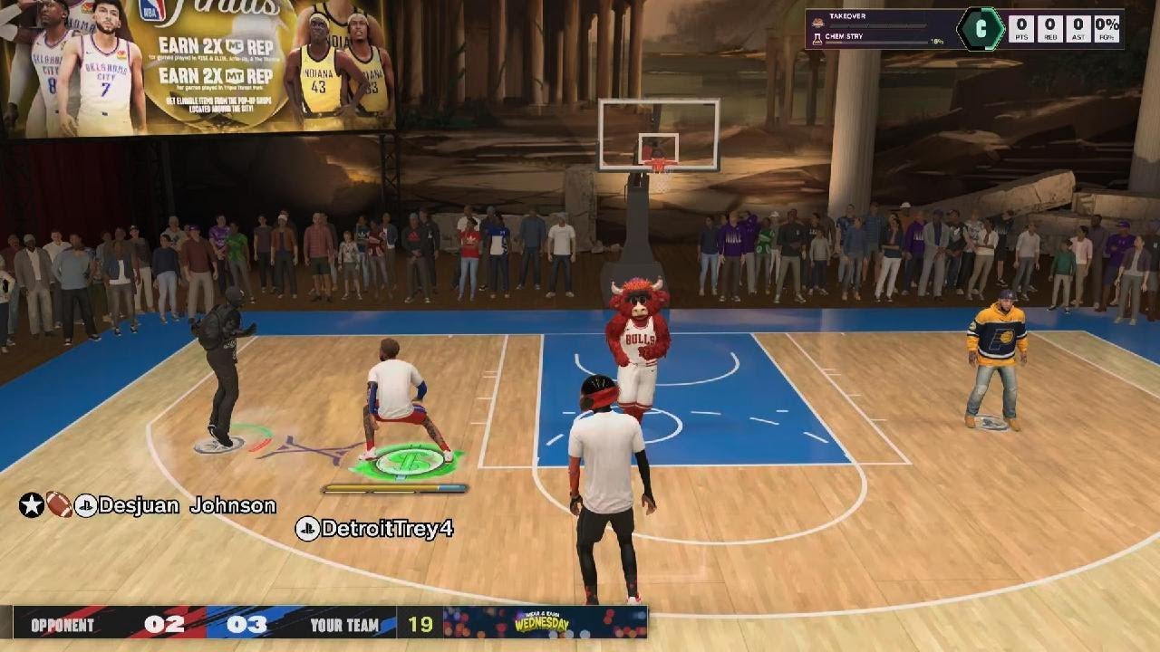 NBA 2K25 v Desjuan Johnson  was a good sport actually hopped on mic