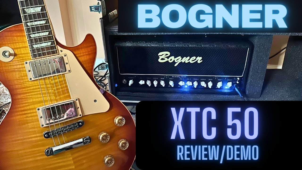 Bogner Ecstasy 3534 50w Amp - Demo and Review 