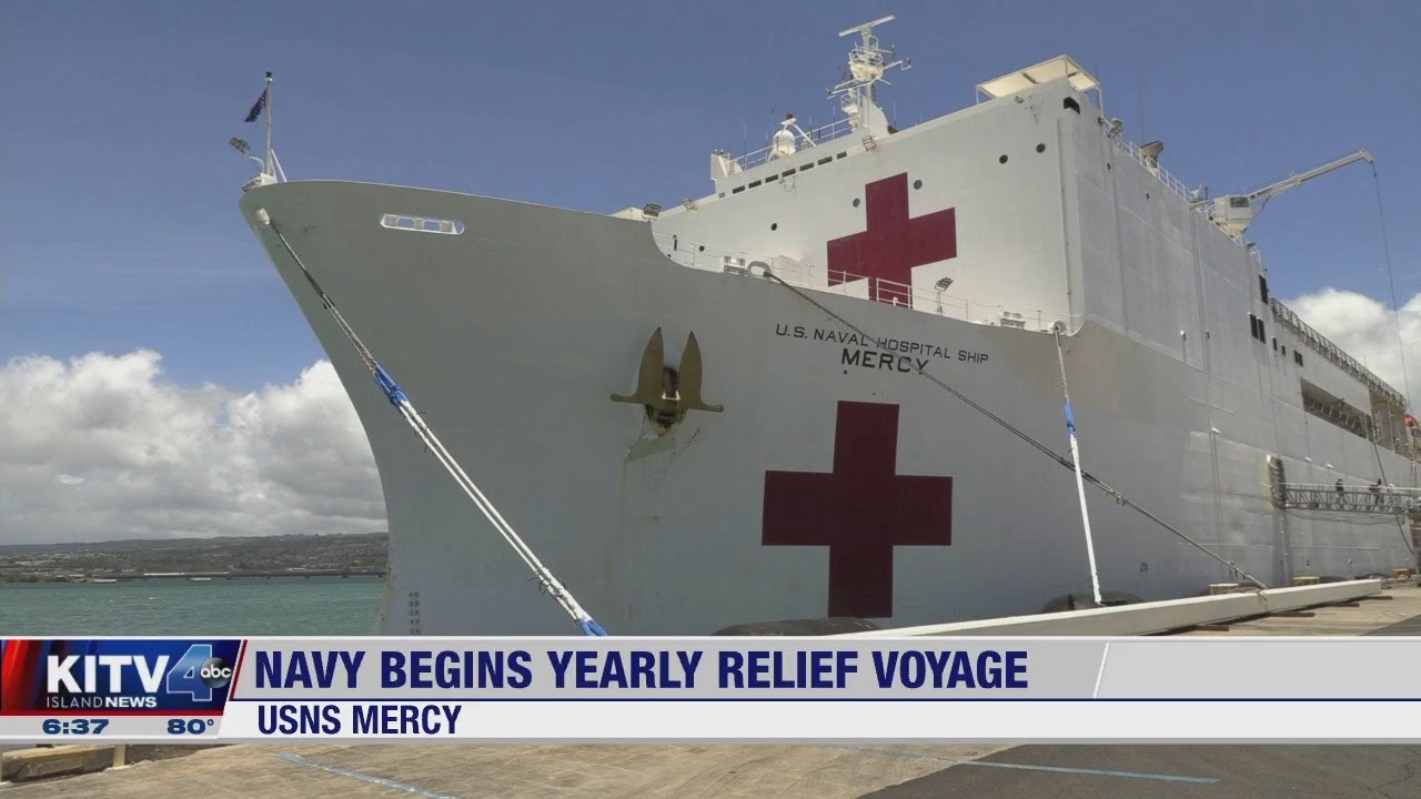 US Naval ship Mercy to set sail on humanitarian journey