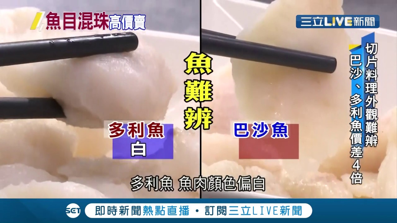 真假多利魚你分的出？業者遭開罰標示不知巴沙魚並非多利魚　曝專業廚師也難以分辨│記者 吳雅婷 曾建勳│【消費報你知】20200615│三立新聞台