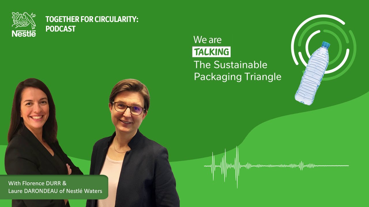 We are talking: THE SUSTAINABLE PACKAGING TRIANGLE | Nestlé Waters