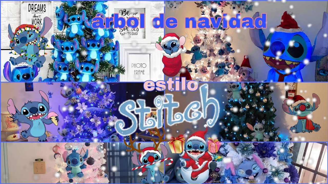 STITCH 💙/Decora tu árbol de navidad estilo stitch 🎄💙/varias ideas💡 💙🎄