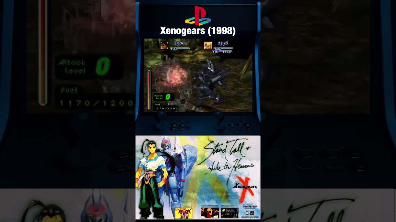 Game & Ad: Xenogears Ps1 