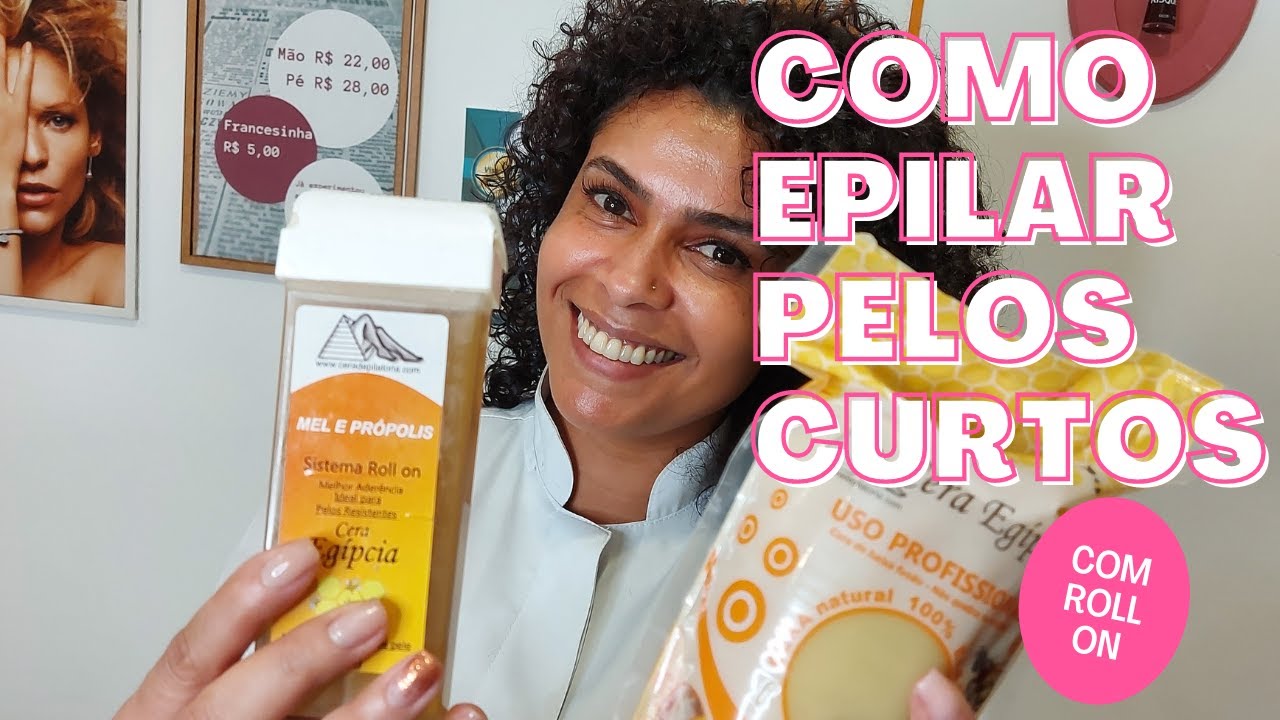 Como epilar pelos curtos? vem comigo....