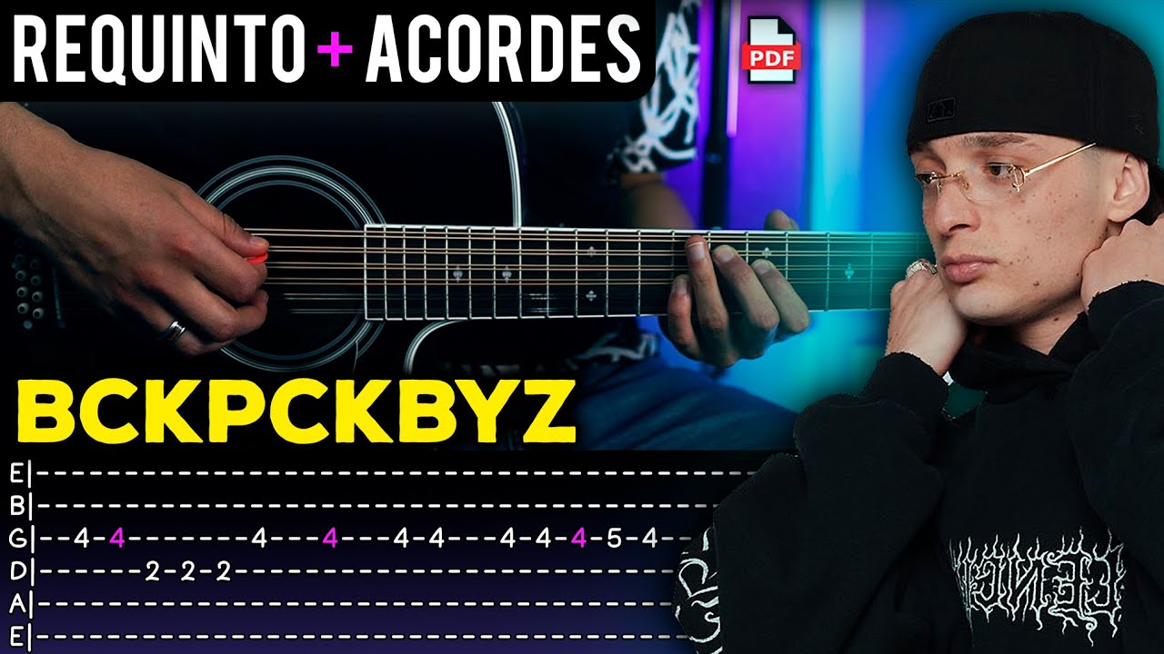 BackPackBoyz | Tutorial de Guitarra | Peso Pluma - Requinto + Acordes | TABS