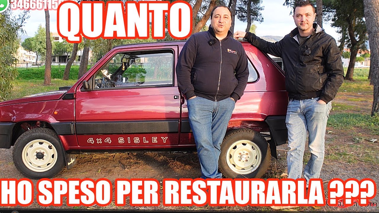 🚗 Quanto mi è costato il restauro della Fiat Panda Sisley del 1987 ?? EP12