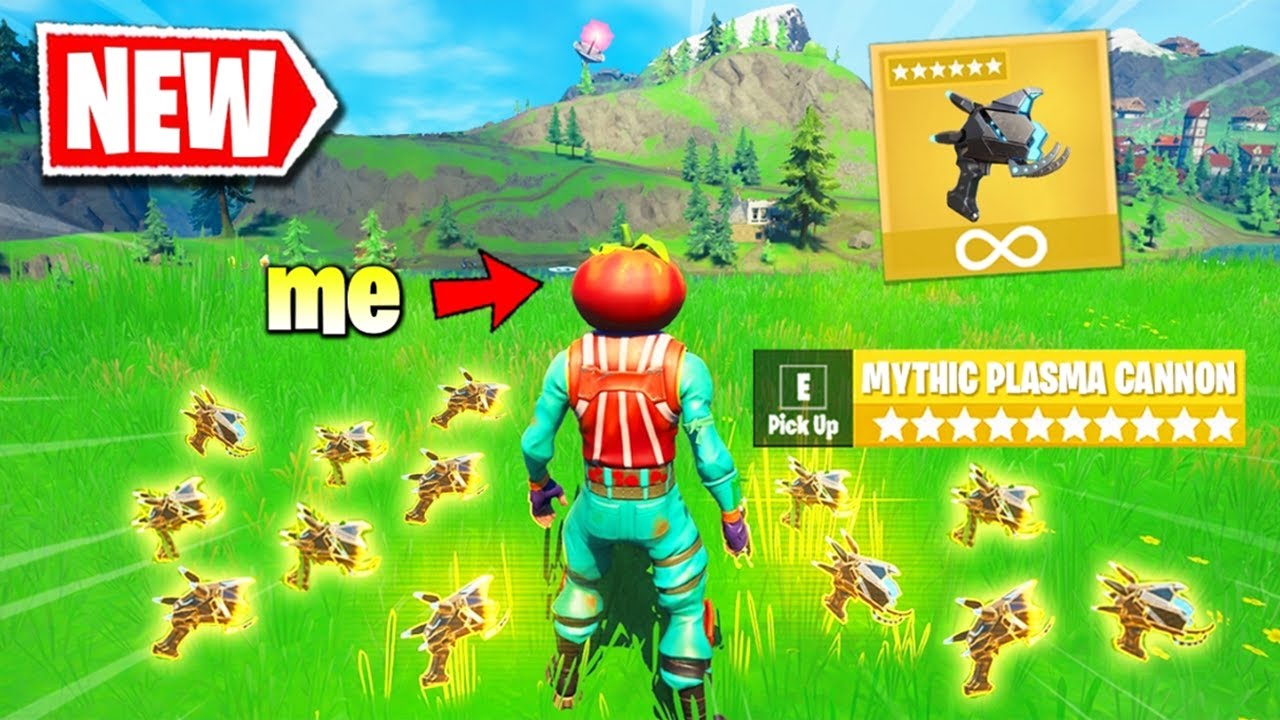 Fortnite, But I can only use PLASMA CANNONS