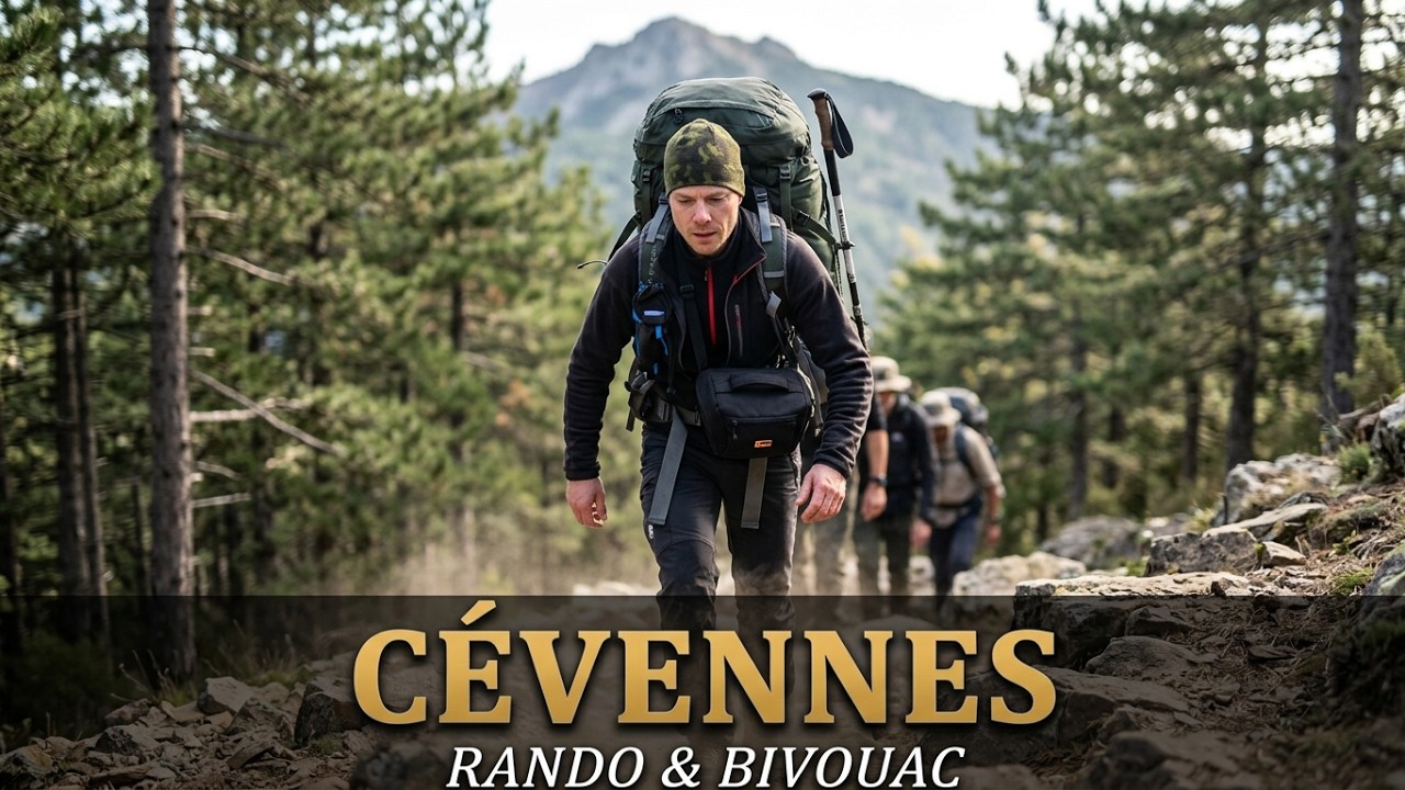 RANDO & BIVOUAC DANS LES CEVENNES - Avec Jéjé, Dobson, Salvatore & Nica