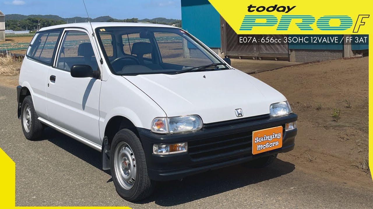 【ホンダトゥデイ】最もスポーティな軽商用車【プロはレア】HONDA today PRO F 1993y