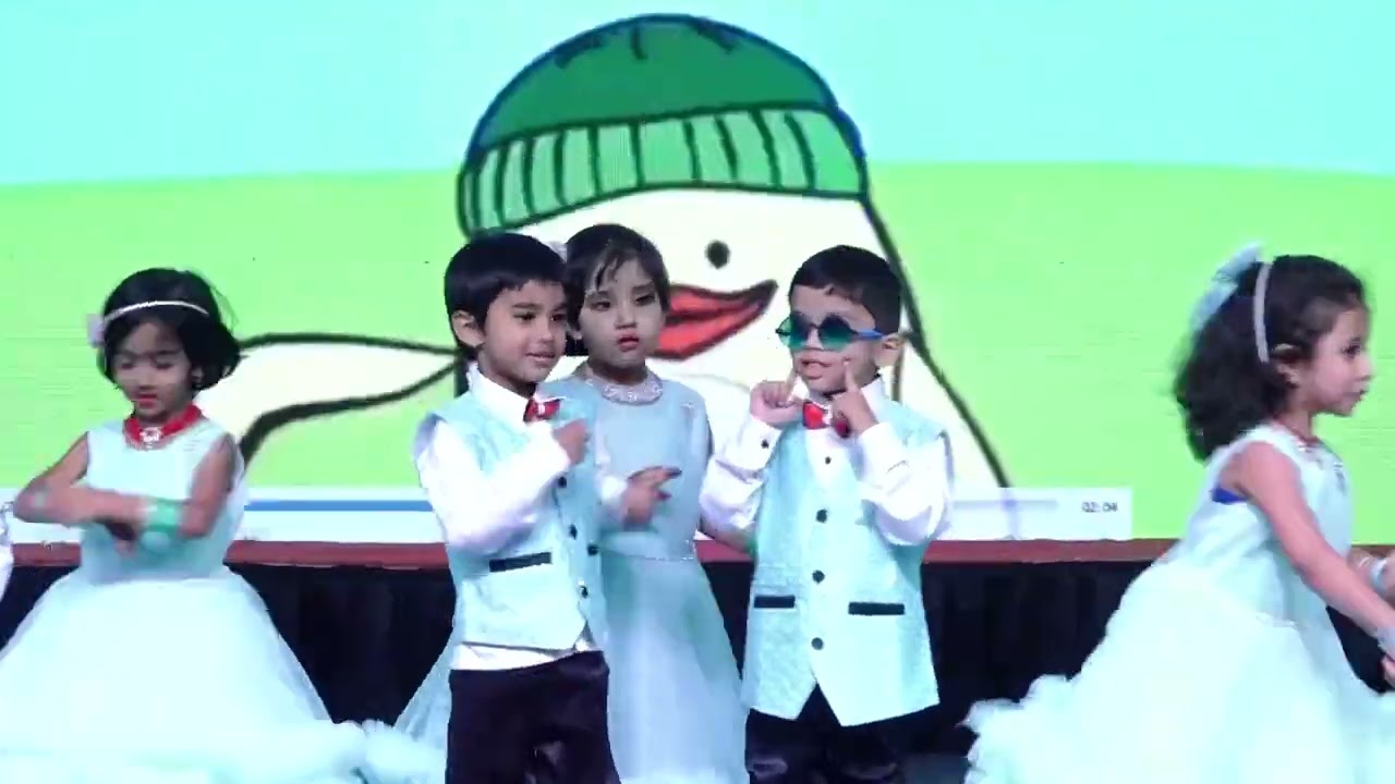 Nursery kids ...Everyday we go to school...rhymes recitation with action..