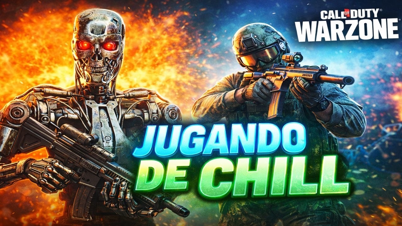 Jugando Warzone de Chill Baja‼️