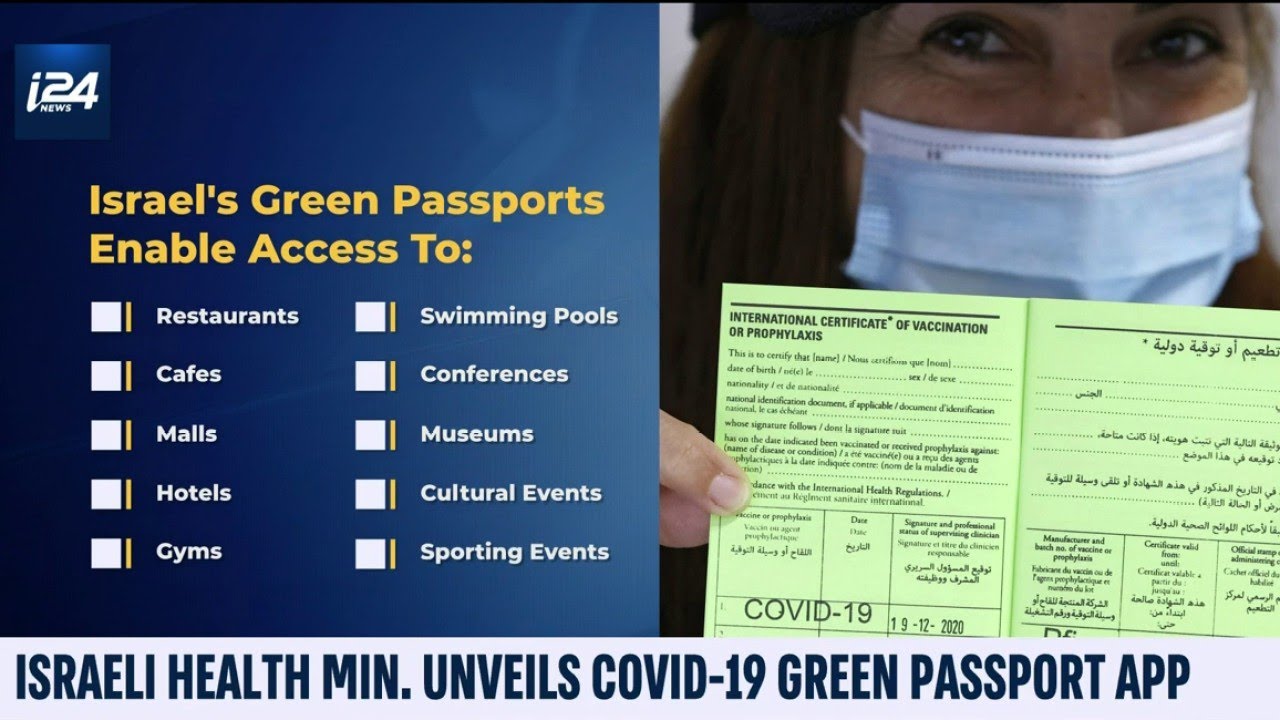 Vaccinated Israelis to Receive ‘Green Passport’ Waiving COVID Restrictions