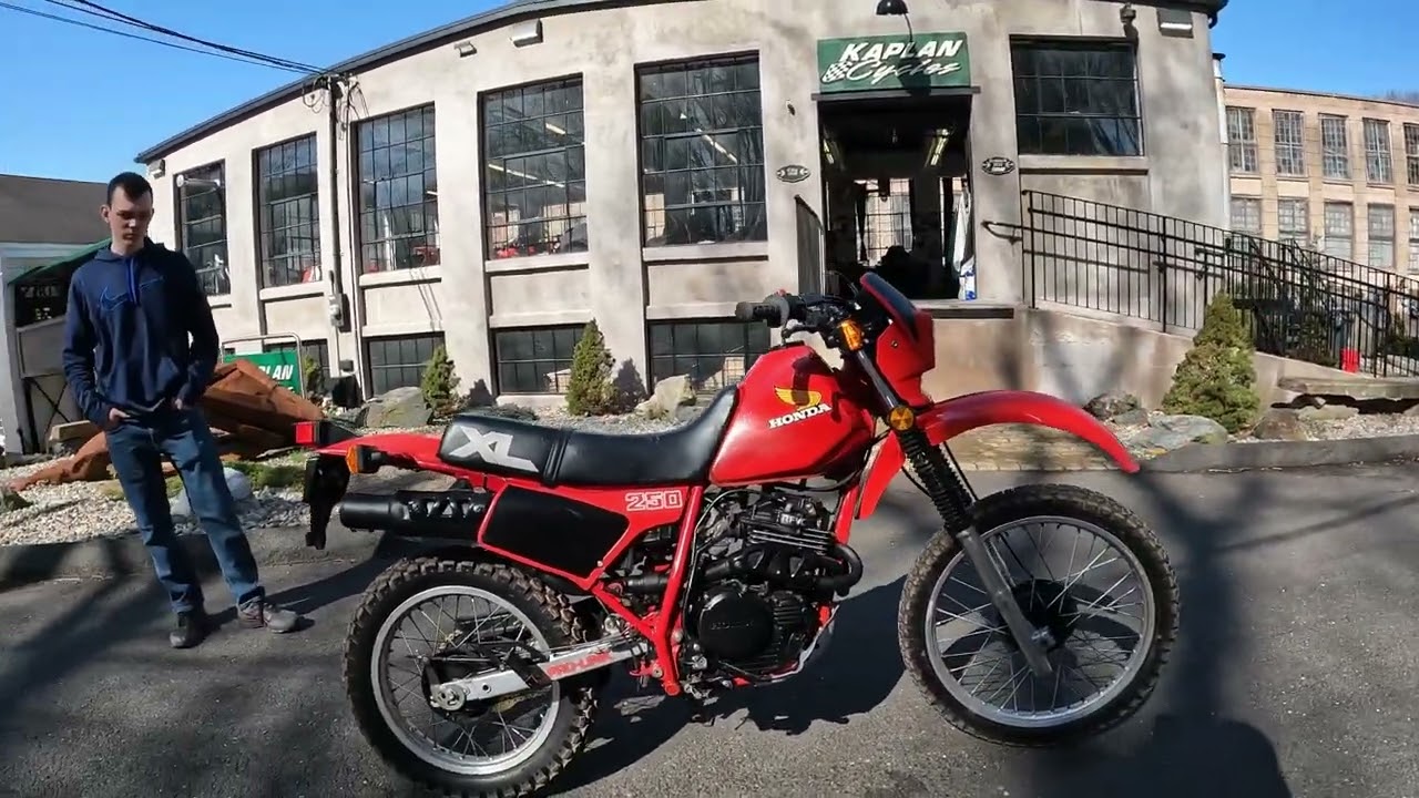 Classic 1984 Honda XL250R
