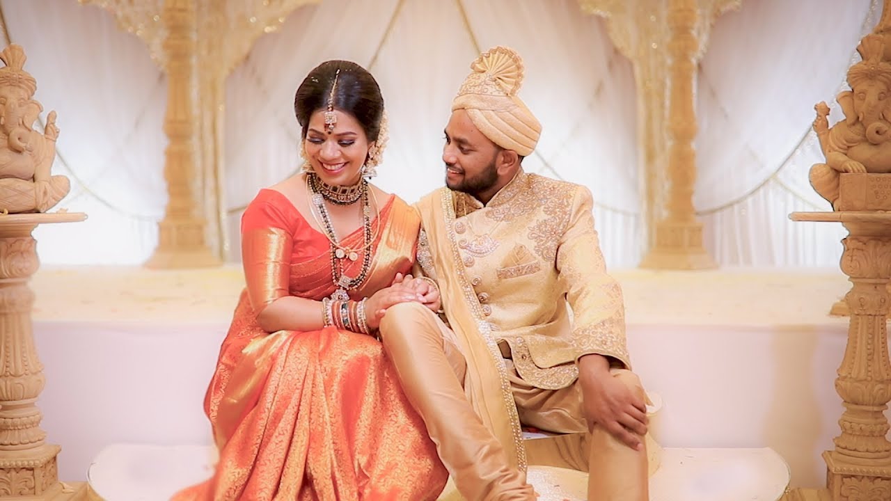 Tamil Hindu Wedding Rishi and Manoja Oshwal Centre