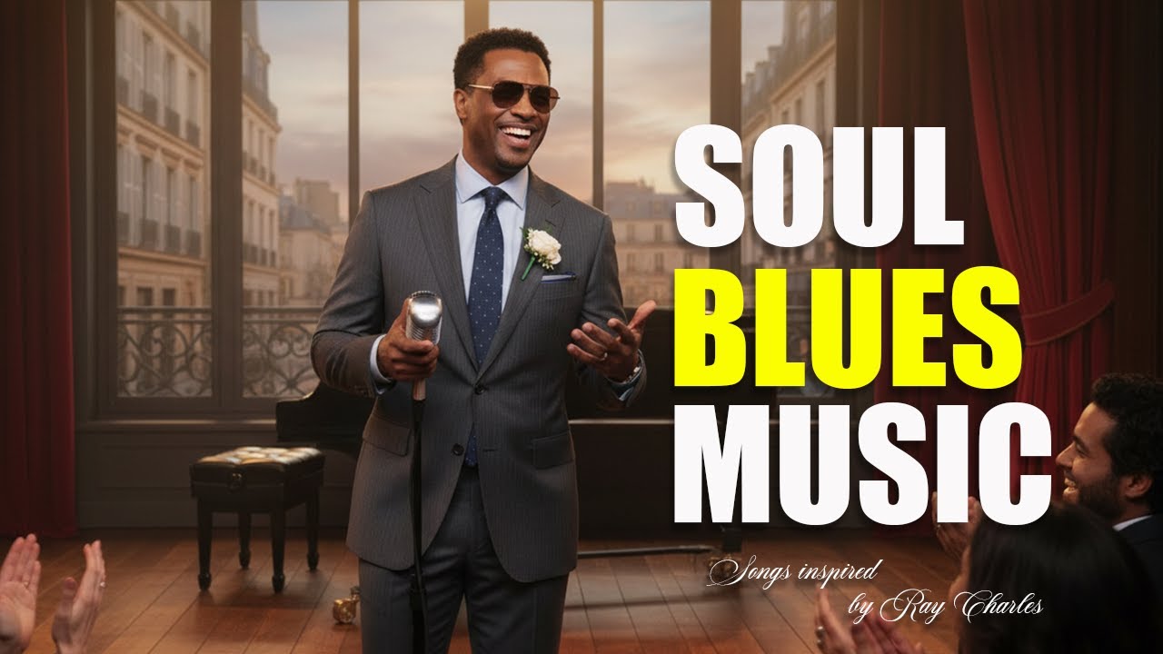 Soul Blues Music | Songs inspired by Ray Charles, Etta James and Otis Redding | Smooth & Timeless