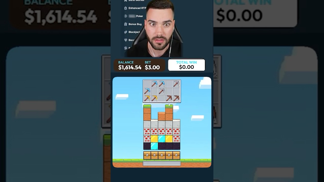 Я попробовал игровой автомат Minecraft..