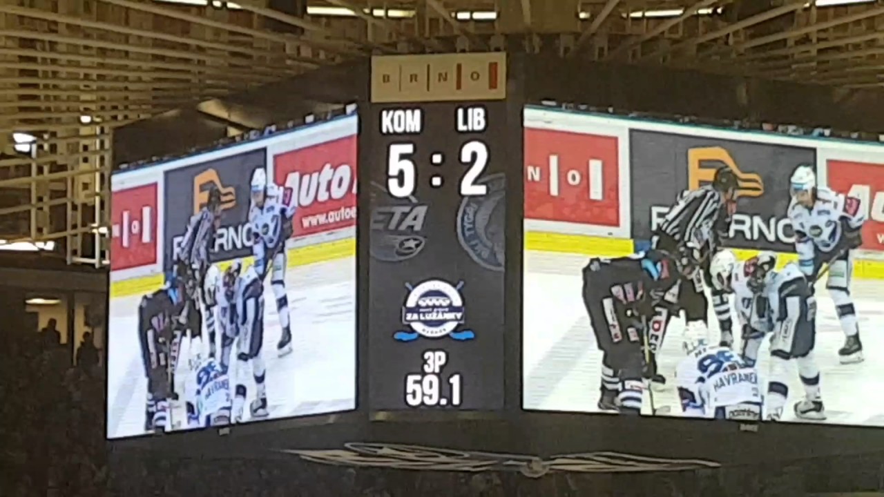Hc Kometa Brno vs Liberec finále mistři 19.4.2017