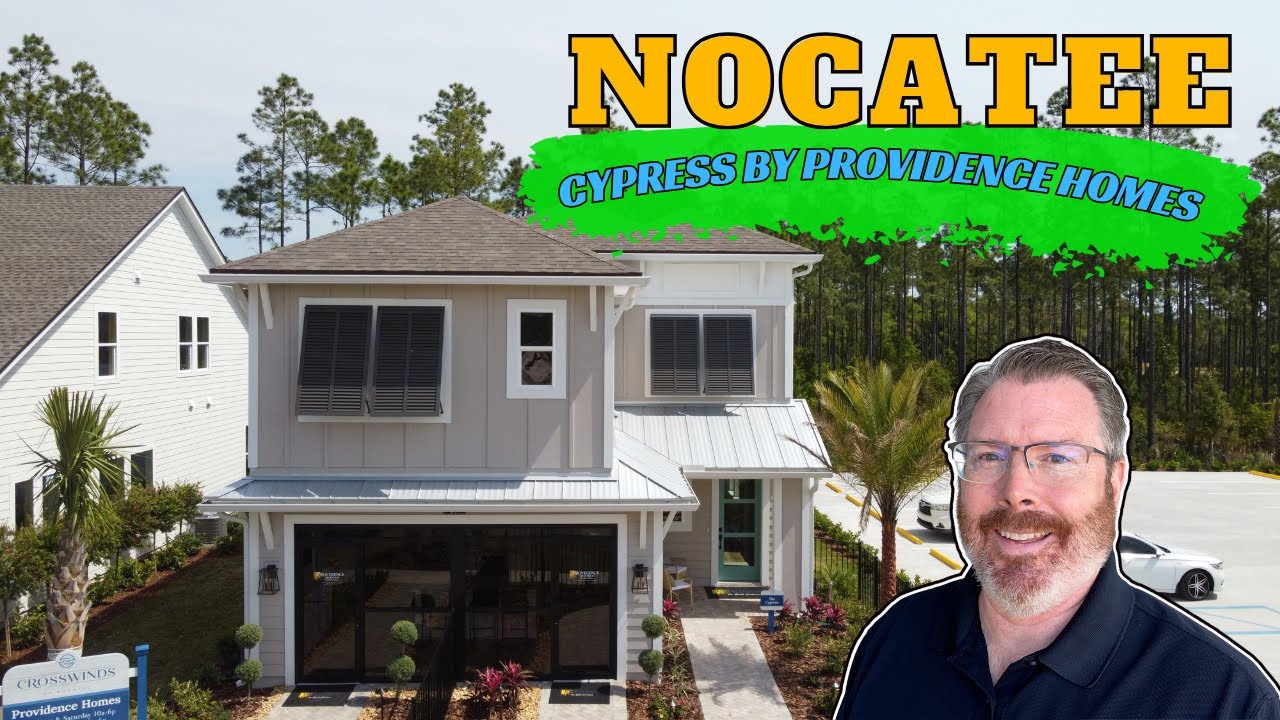 New homes for sale in Nocatee St Johns County FL by Providence Homes. The Cypress model home tour